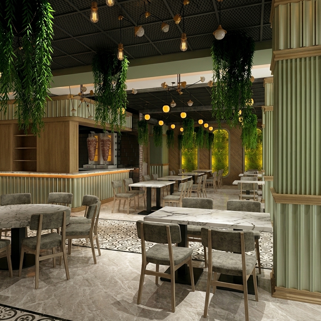 Viera Restoran – Özel Üretim Mobilya Projesi